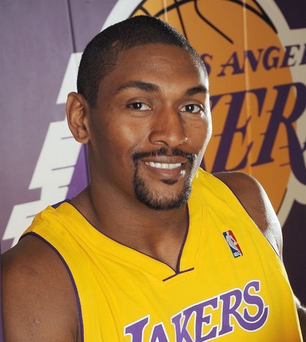 Lakers forward Ron Artest