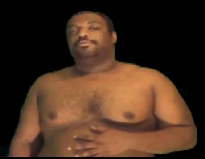 Fat Naked Black Man 111