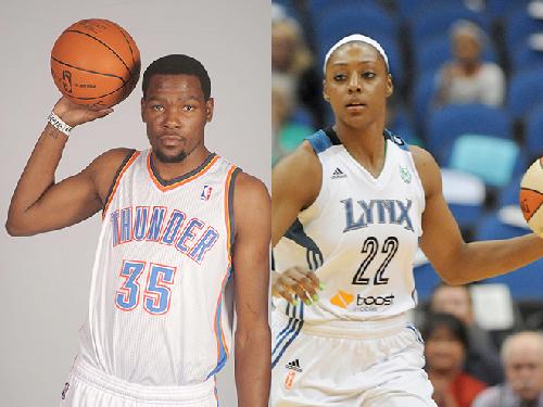 wnba monica wright and kevin durant