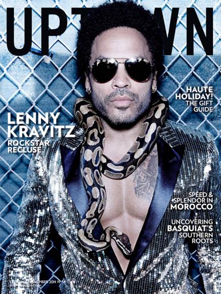 lenny kravitz uptown magazine cover