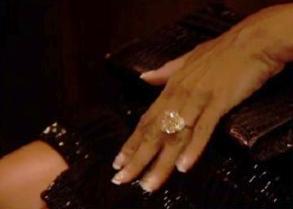 marjorie harvey's 25-carat wedding ring