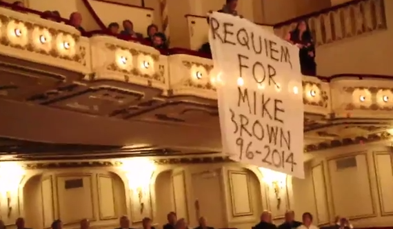 Mike Brown Peaceful Protest At St Louis Symphony